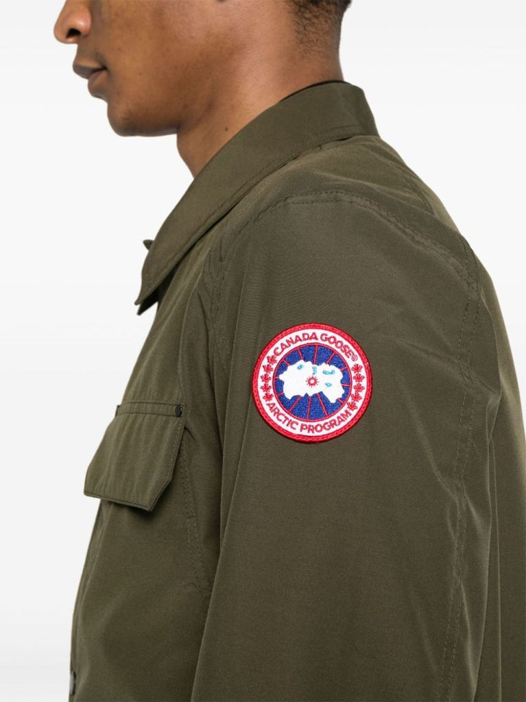 Green Burnaby Chore Shirt Jacket