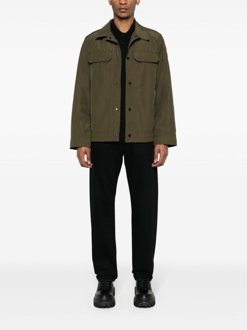 Green Burnaby Chore Shirt Jacket
