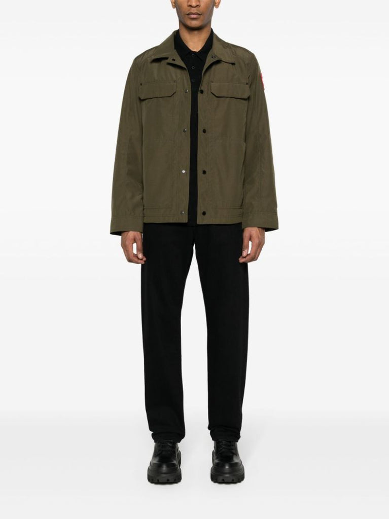 Green Burnaby Chore Shirt Jacket