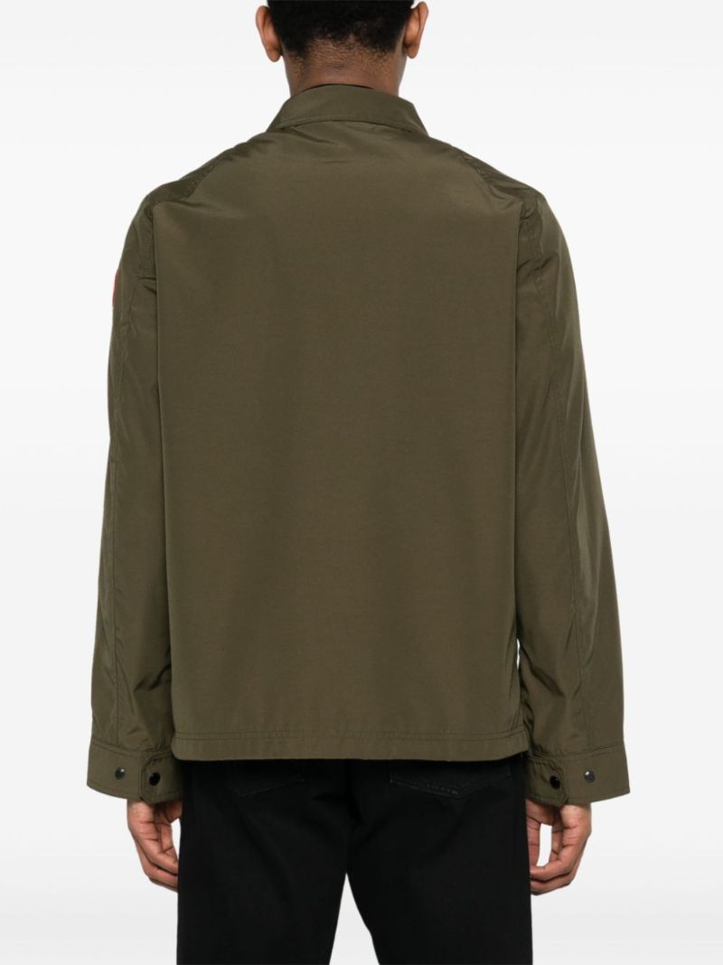 Green Burnaby Chore Shirt Jacket