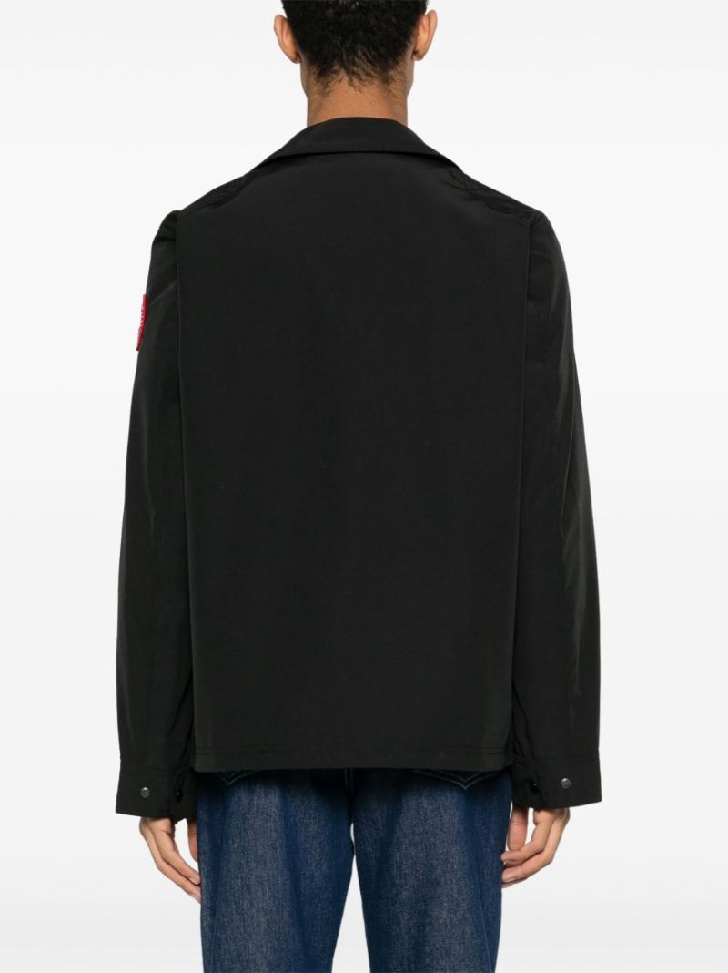 Black Burnaby Chore Shirt Jacket