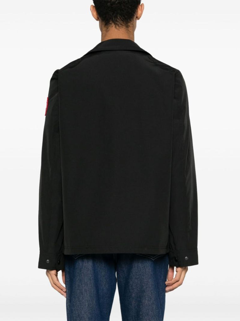 Black Burnaby Chore Shirt Jacket