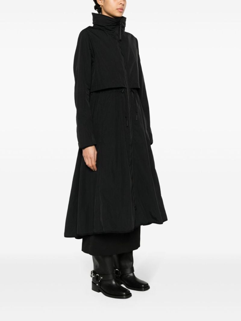 Black Sinclair Acclimaluxe Maxi Raincoat