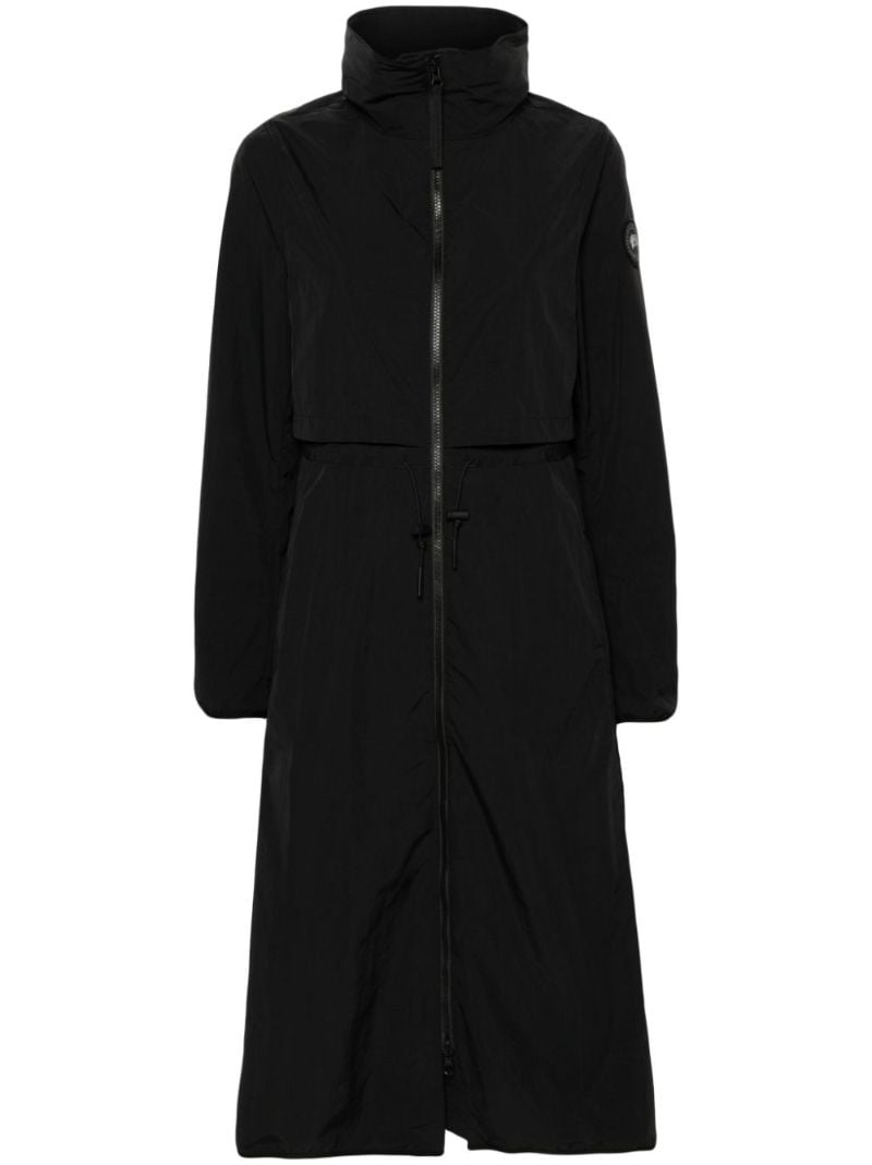Black Sinclair Acclimaluxe Maxi Raincoat