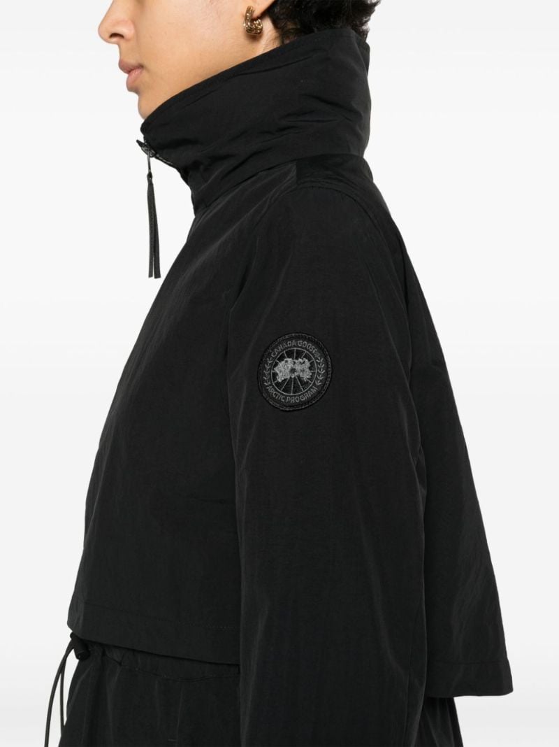 Black Sinclair Acclimaluxe Maxi Raincoat