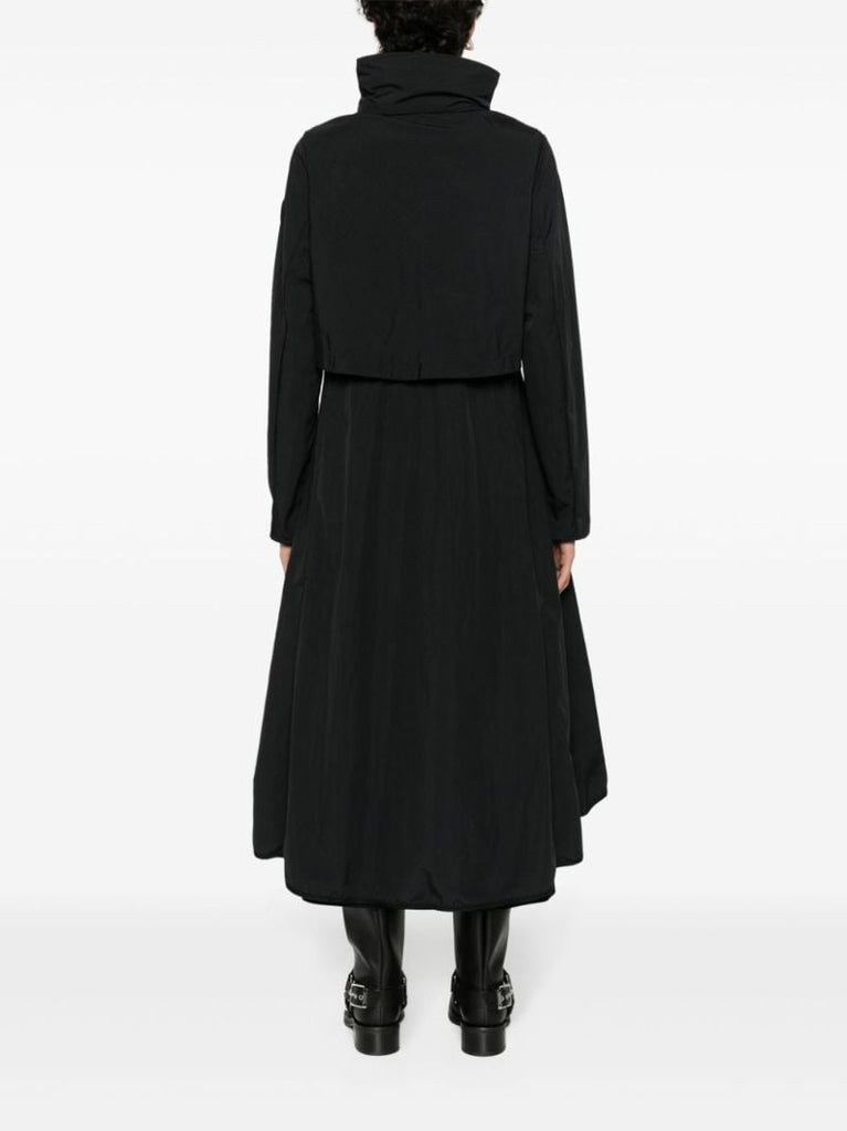 Black Sinclair Acclimaluxe Maxi Raincoat