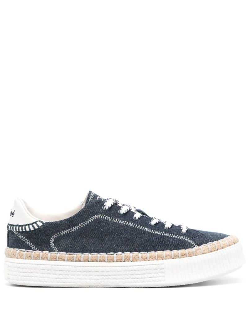 Blue Telma Denim Sneakers