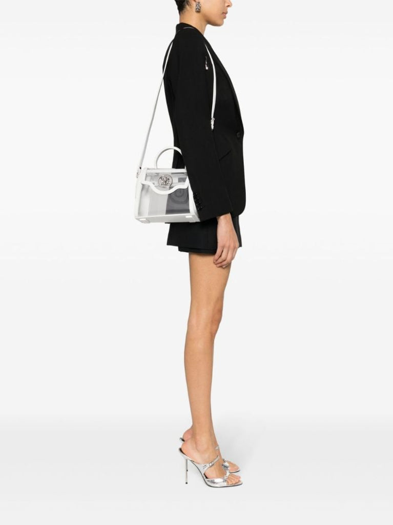 White La Medusa Transparent Tote Bag