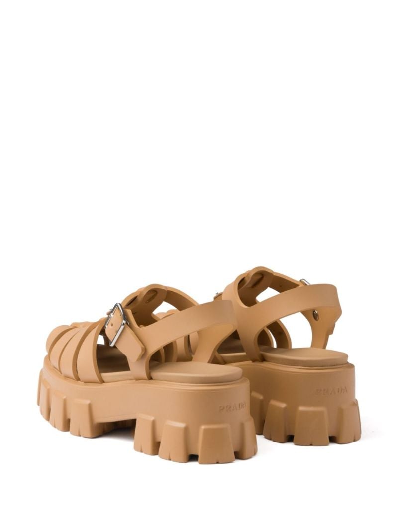 Brown 55 Monolith Sandals