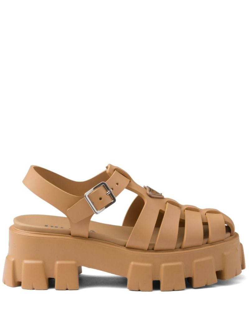 Brown 55 Monolith Sandals