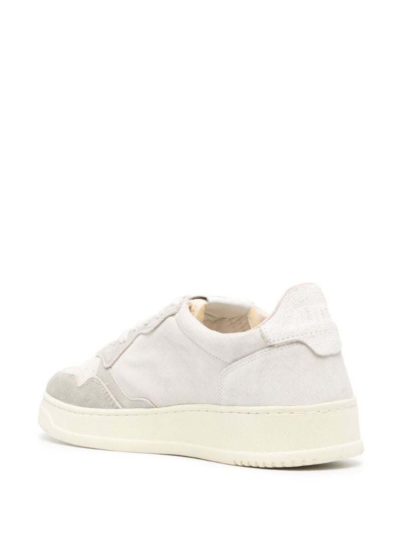 Grey Medalist Low Top Sneakers