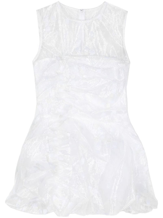 White Gianna Fil-coupÃ_x0083_Â© Blouse