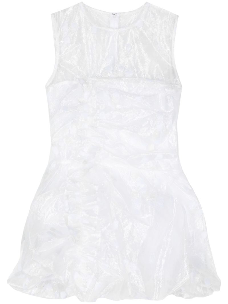White Gianna Fil-coupÃ_x0083_Â© Blouse
