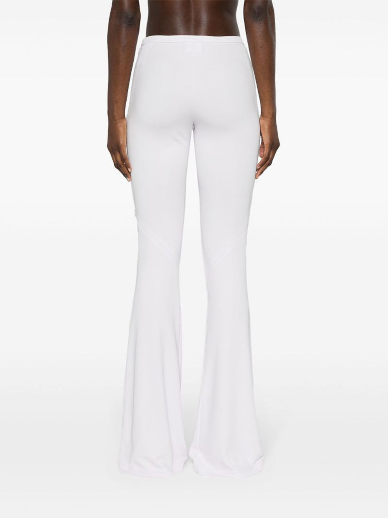 Purple Logo-appliquÃ_x0083_Â© Bootcut Trousers