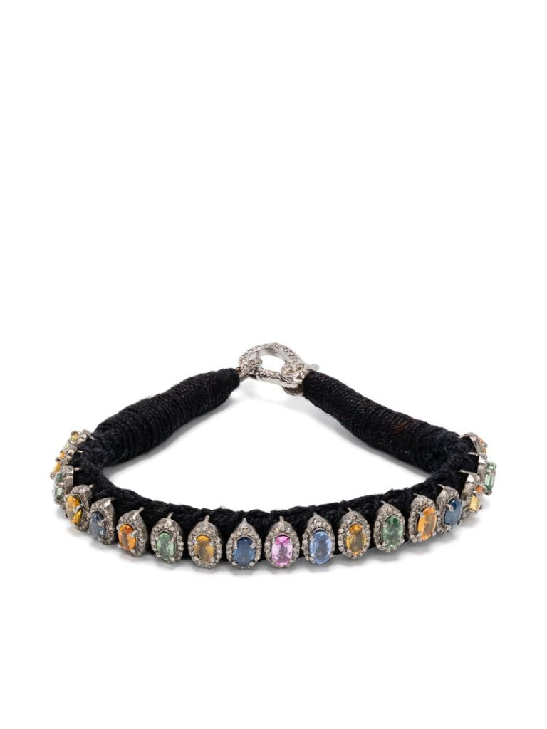 Sterling Silver Sapphire Bracelet
