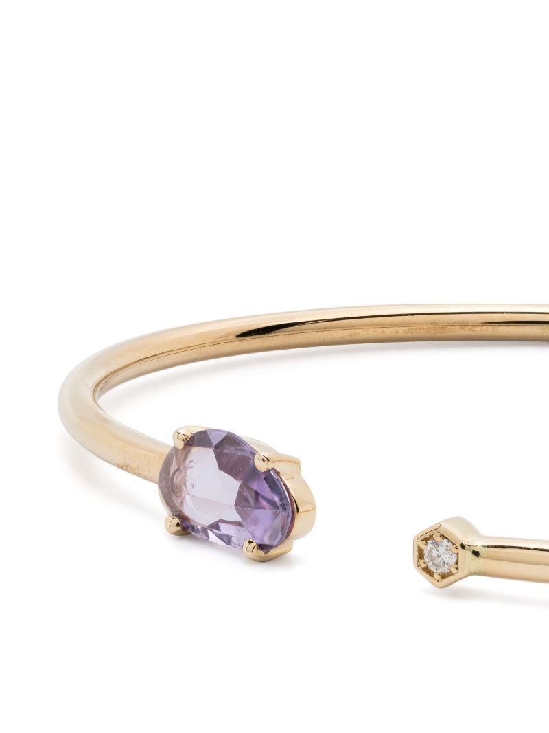 14k Yellow Gold Sapphire Bracelet
