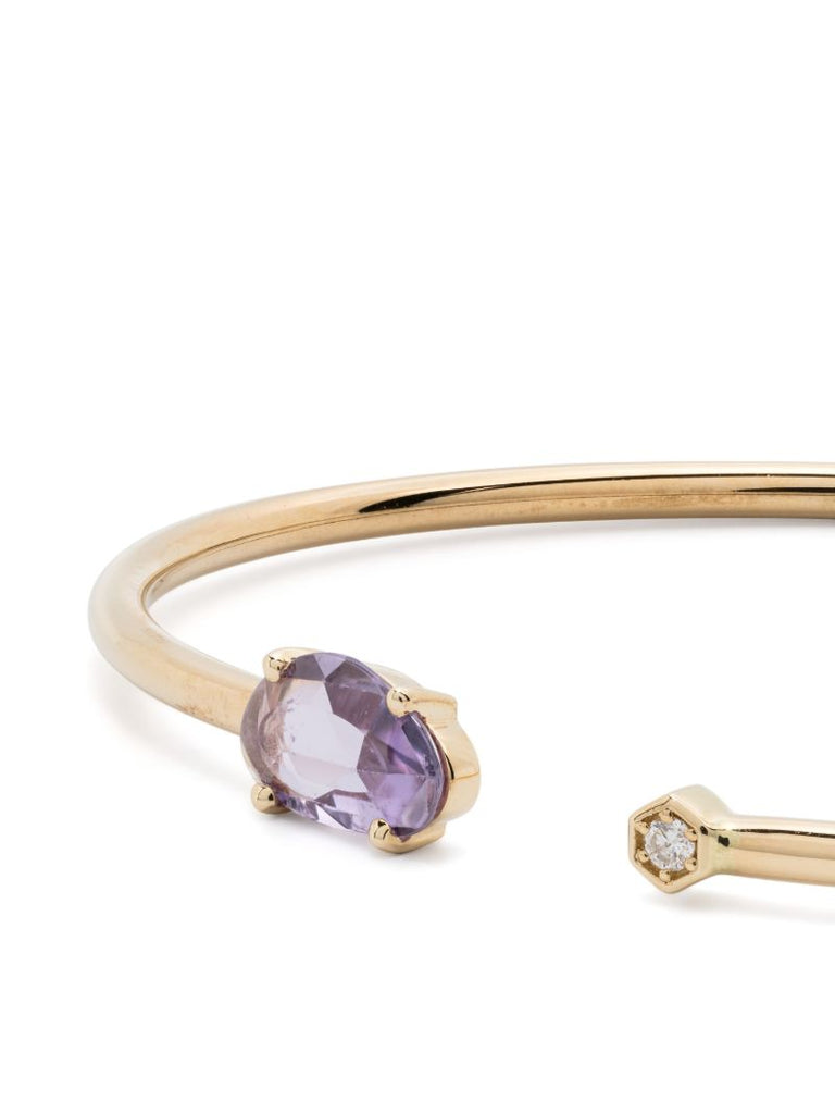 14k Yellow Gold Sapphire Bracelet