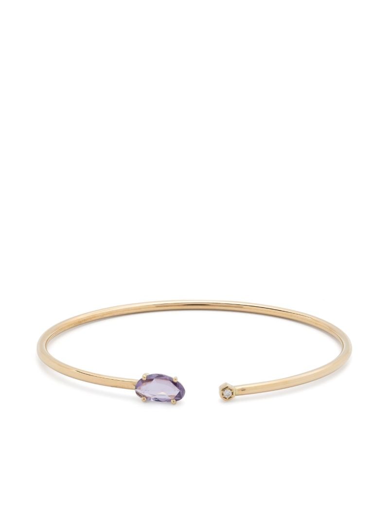 14k Yellow Gold Sapphire Bracelet