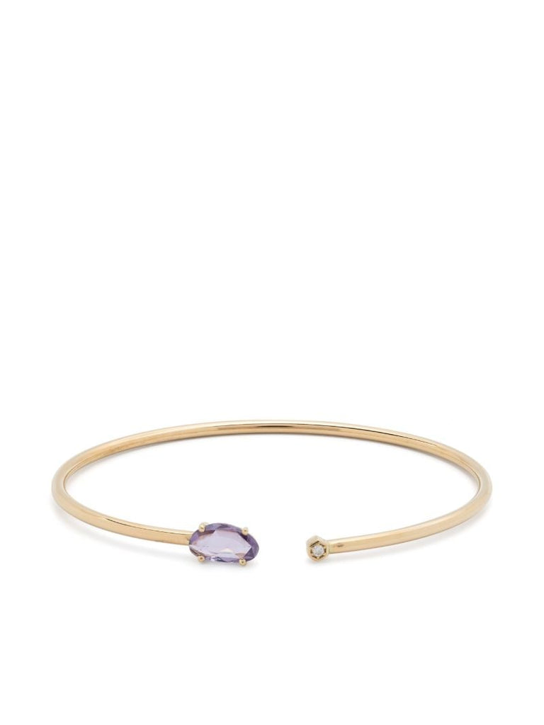 14k Yellow Gold Sapphire Bracelet