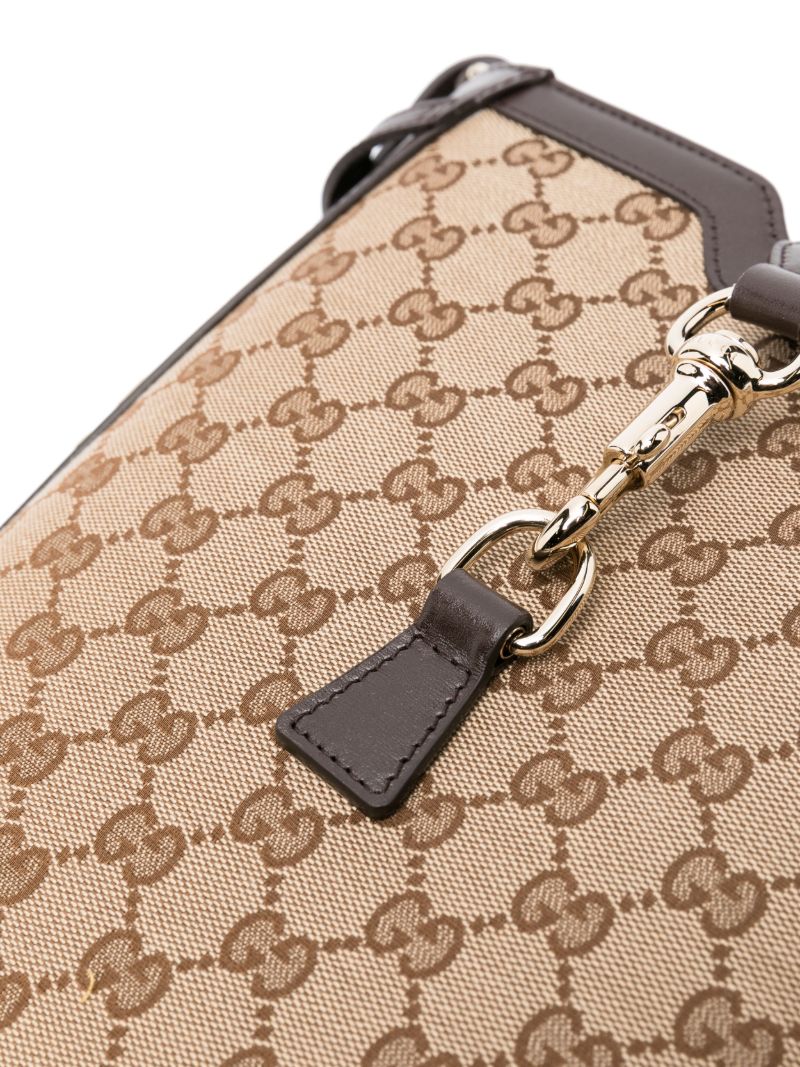 Brown Medium Bucket Shoulder Bag