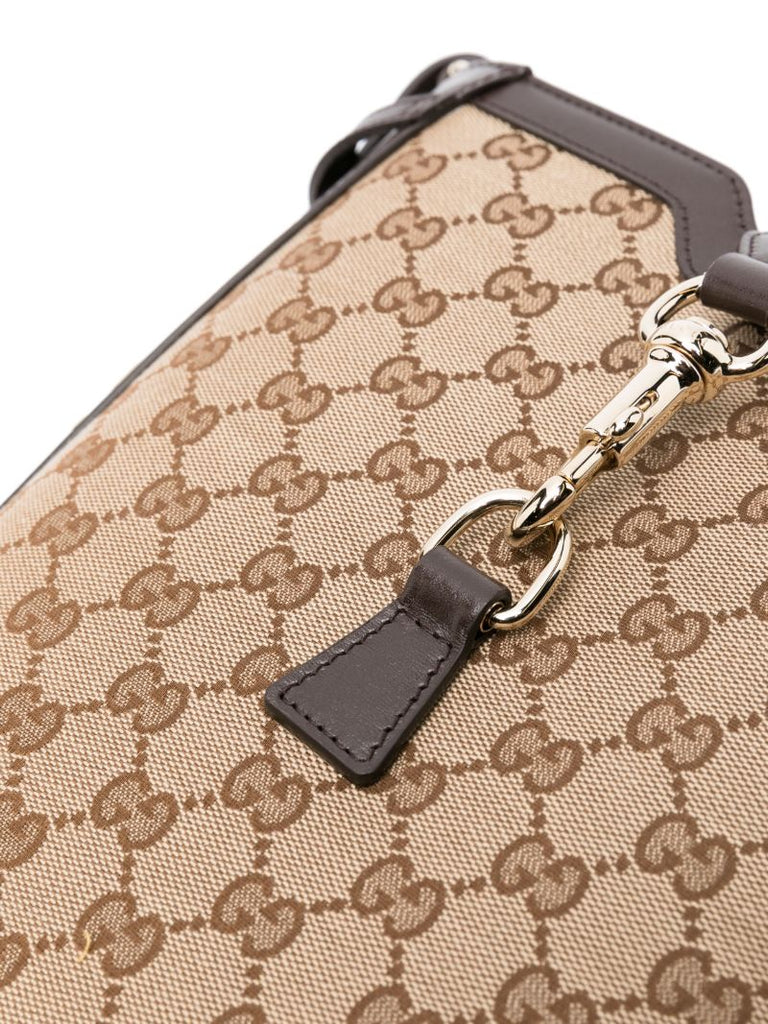 Brown Medium Bucket Shoulder Bag