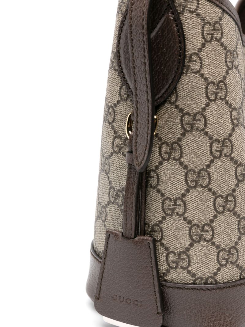 Brown Ophidia Gg Small Shoulder Bag