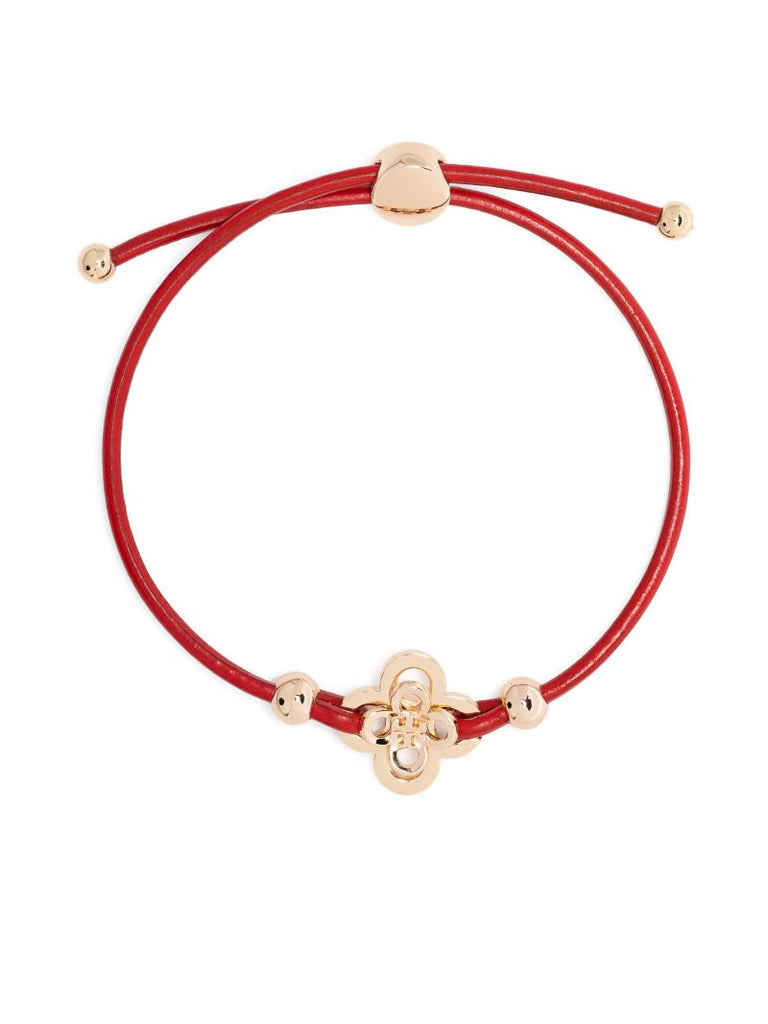 Red Kira Clover Sliding Bracelet