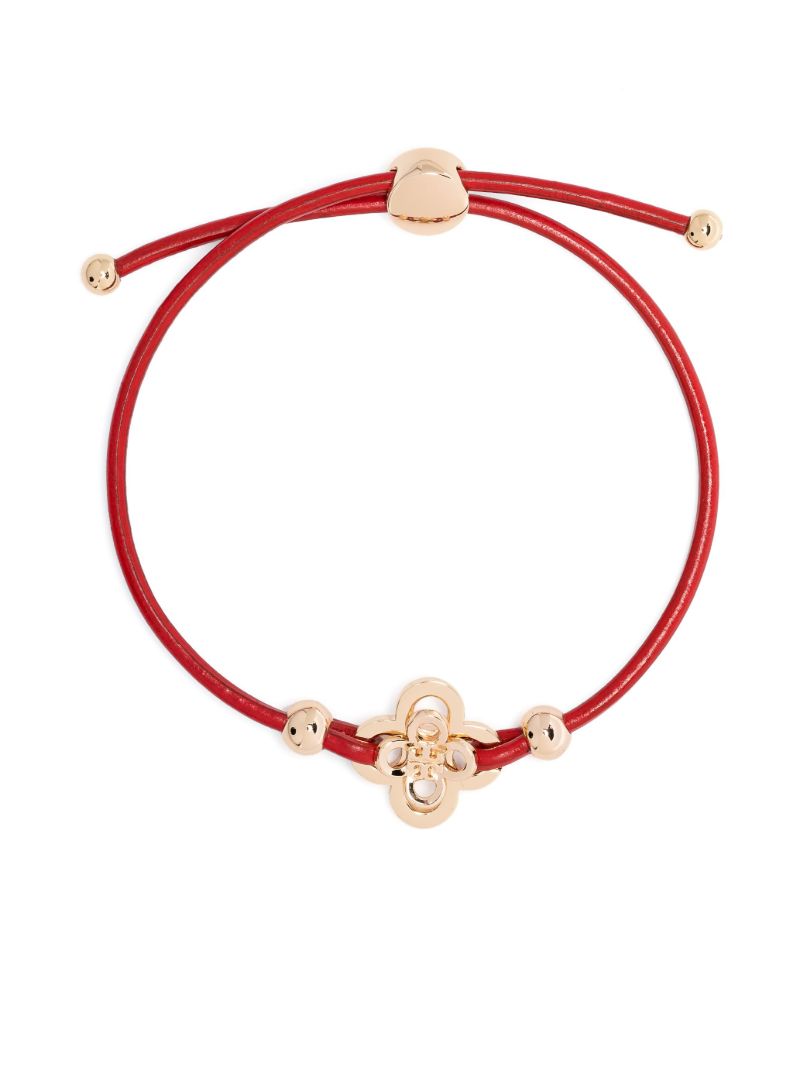 Red Kira Clover Sliding Bracelet
