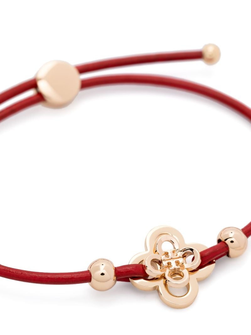Red Kira Clover Sliding Bracelet