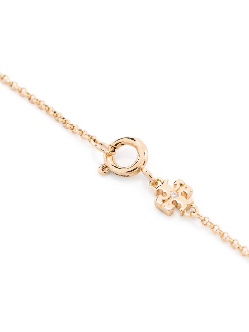 18k Gold-plated Miller Double Ring Necklace