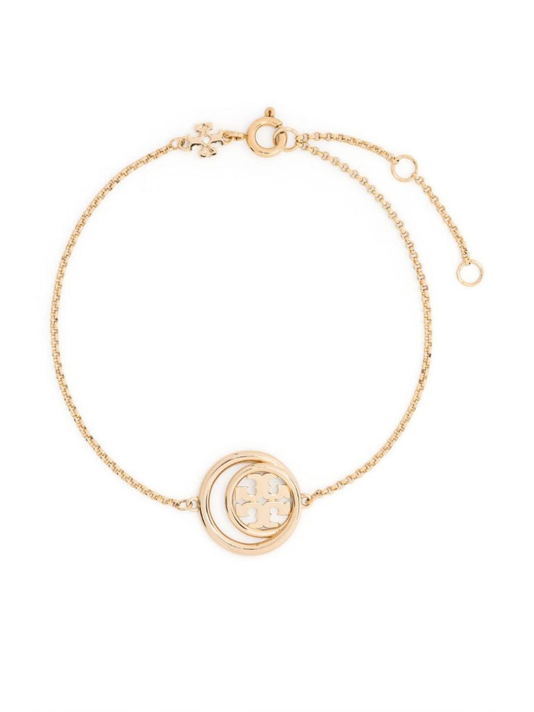 18k Gold-plated Miller Double Ring Bracelet