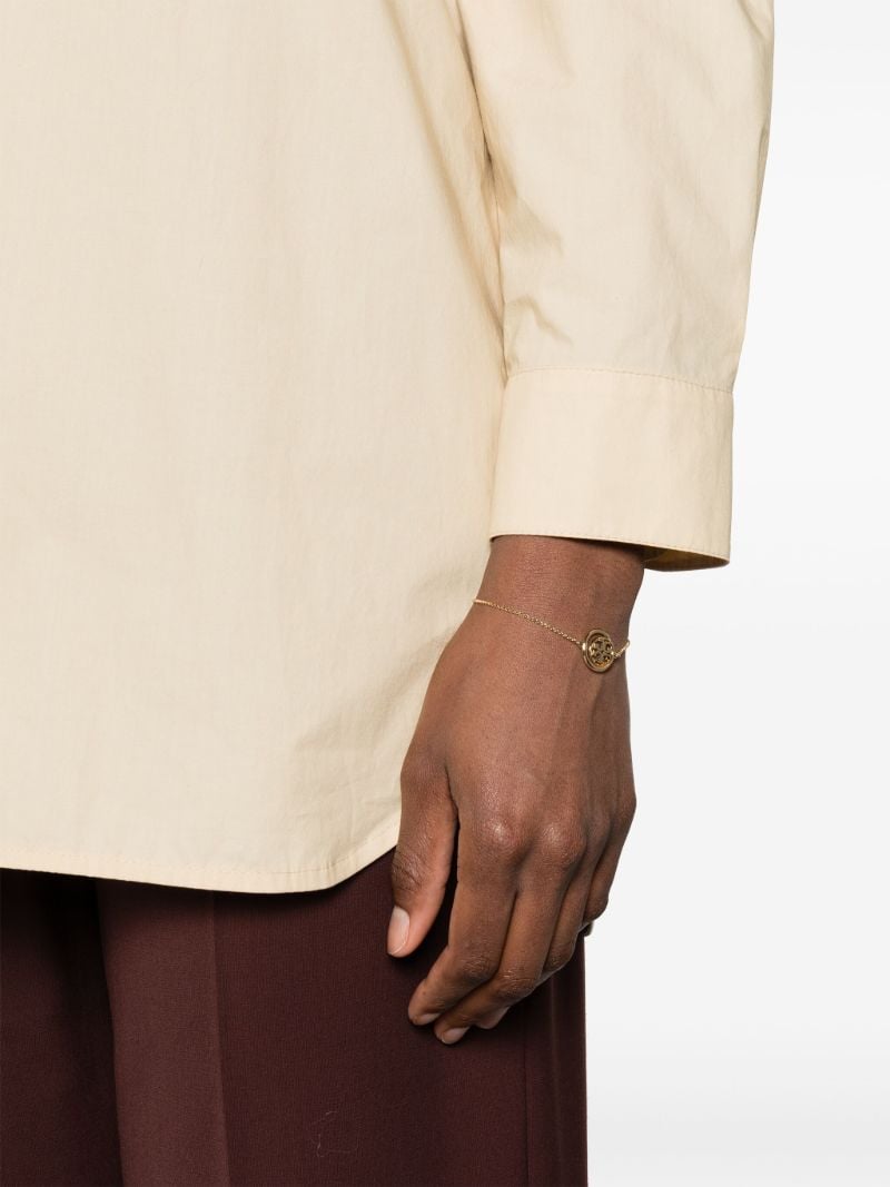 18k Gold-plated Miller Double Ring Bracelet