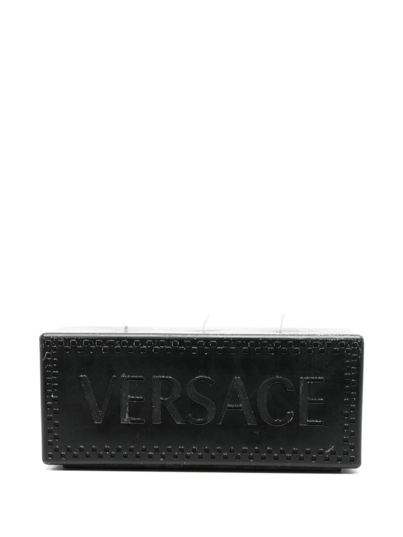 Black Logo Embossed Candle