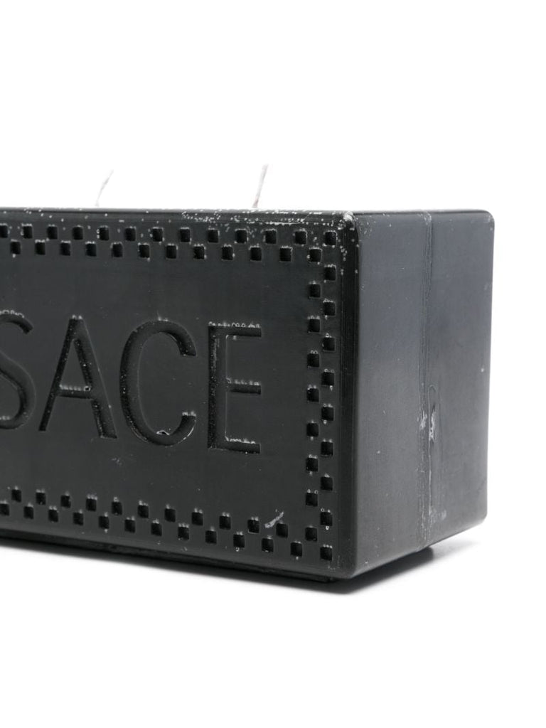 Black Logo Embossed Candle