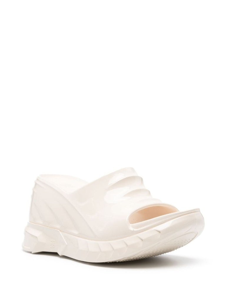 Neutral Marshmallow 110 Wedge Sandals
