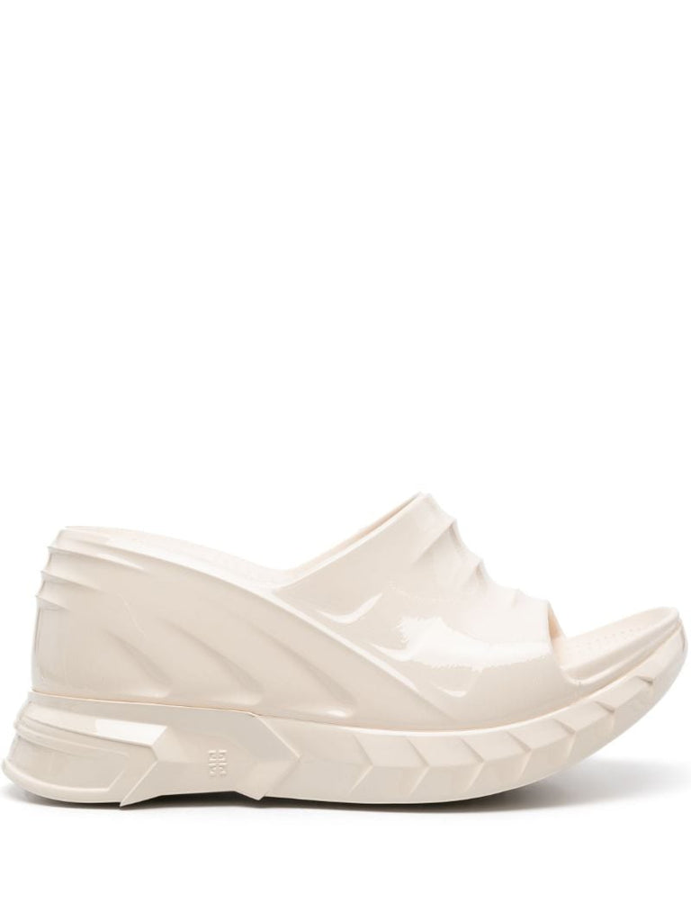 Neutral Marshmallow 110 Wedge Sandals