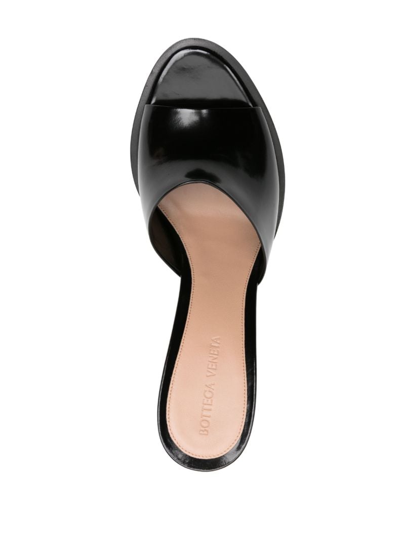 Black 100 Cha-cha Mules