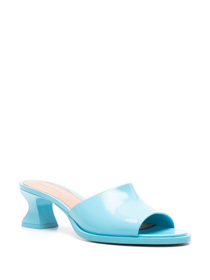 Blue 50 Cha-cha Mules