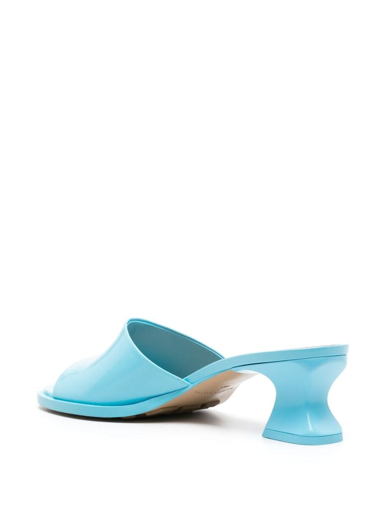 Blue 50 Cha-cha Mules
