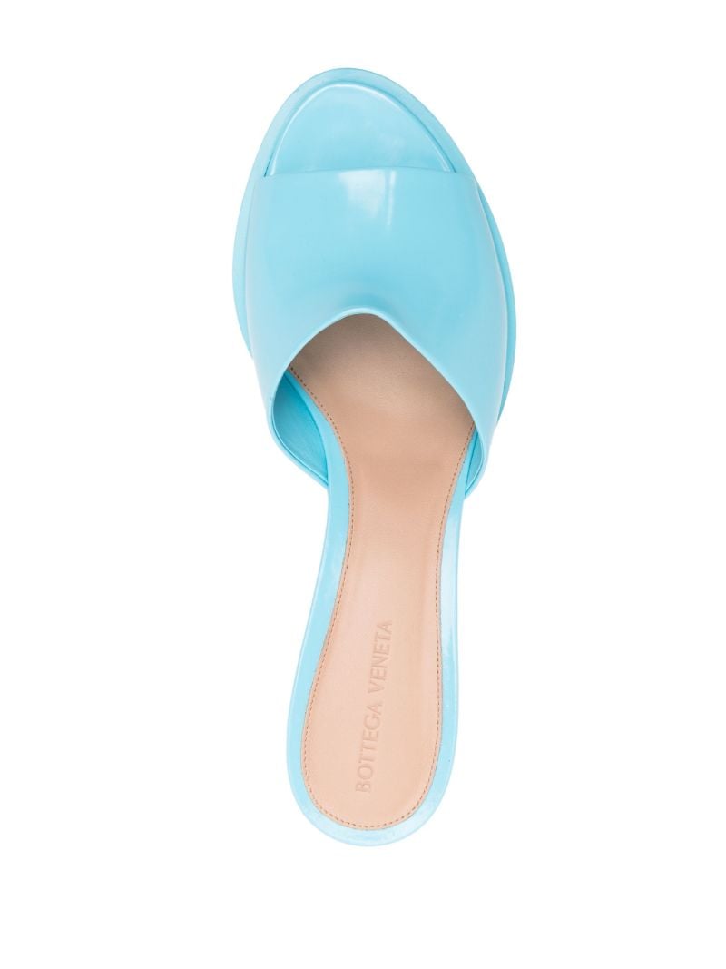Blue 50 Cha-cha Mules