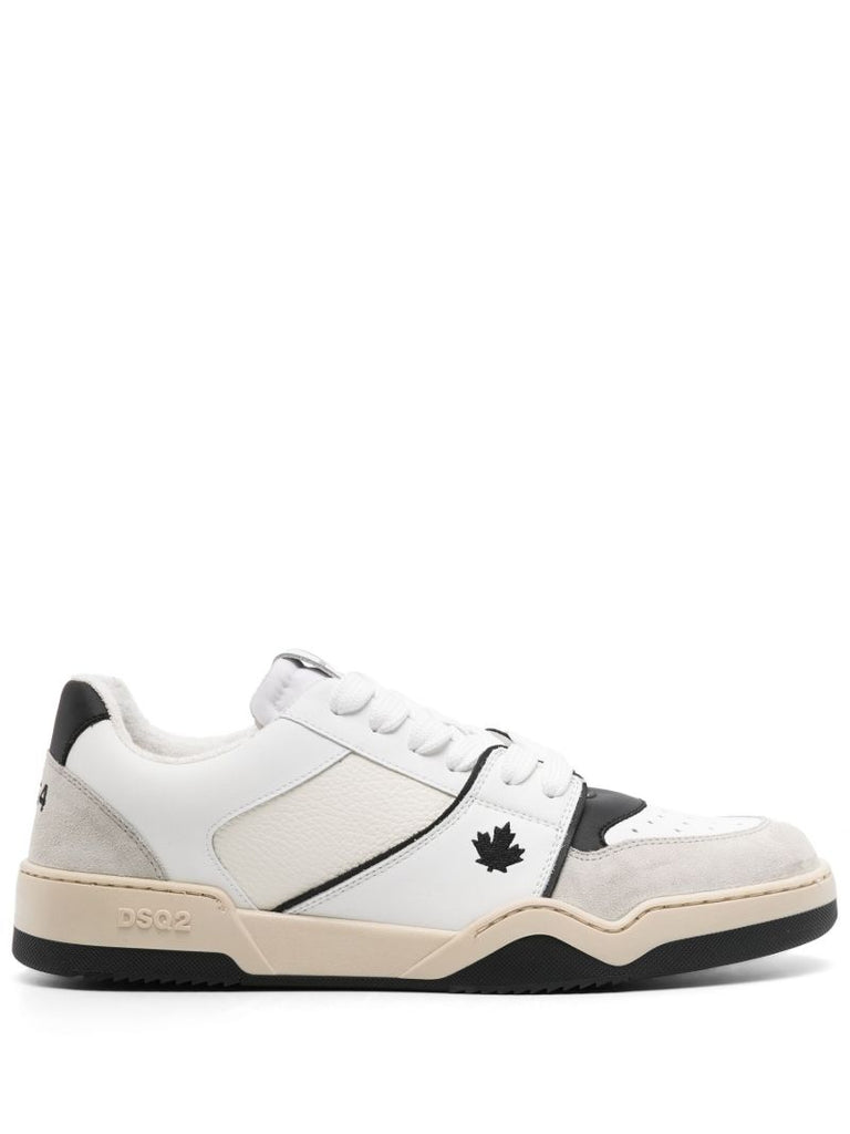 White Skate Leather Sneakers