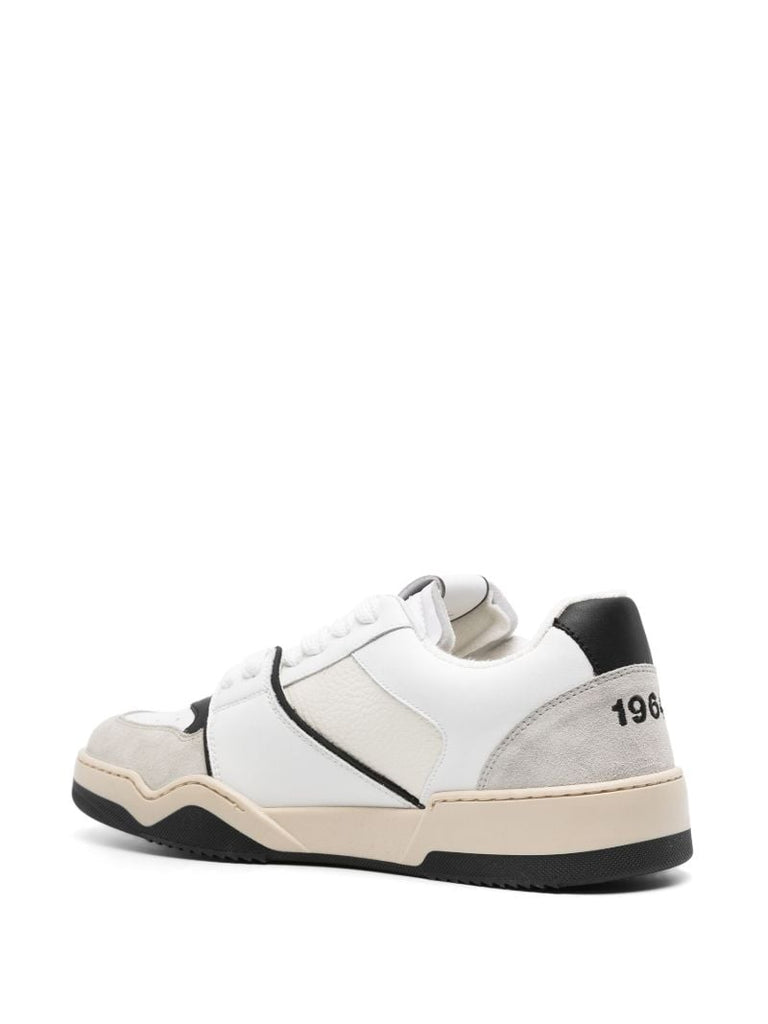 White Skate Leather Sneakers