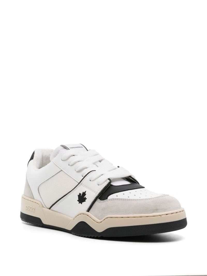 White Skate Leather Sneakers