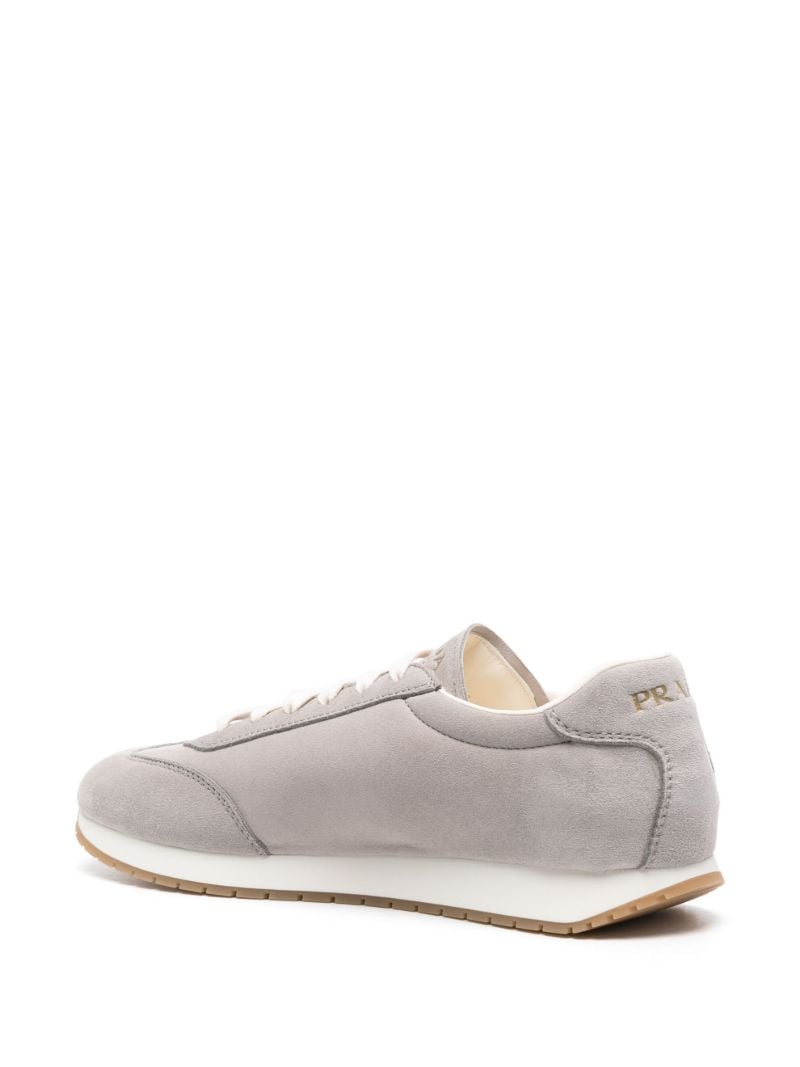 Grey Rank Suede Sneakers