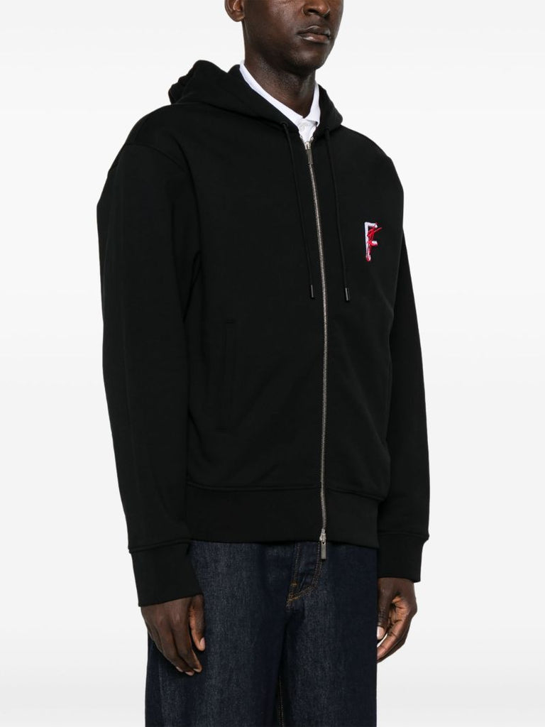 Logo-embroidered Hoodie