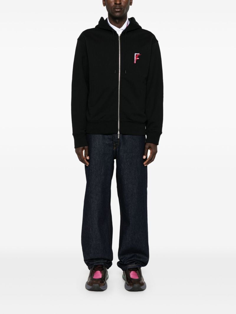 Logo-embroidered Hoodie