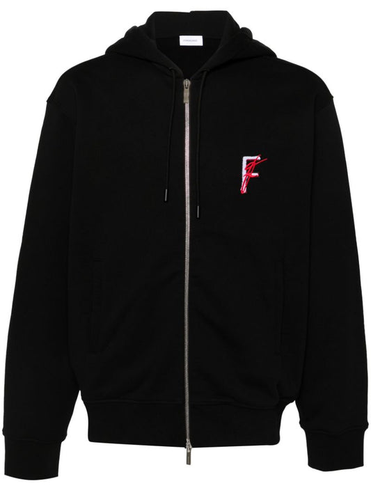 Logo-embroidered Hoodie