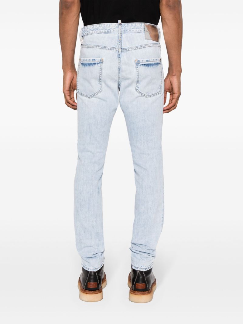 Blue Cool Guy Skinny Jeans