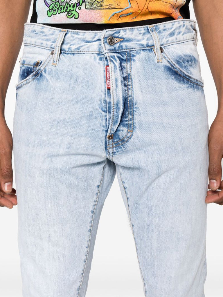 Blue Cool Guy Skinny Jeans