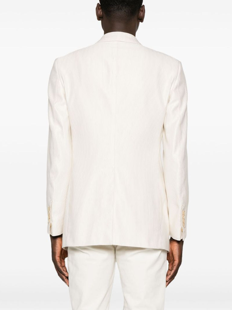 White Cannete Atticus Corduroy Blazer